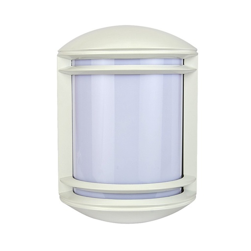 [3TE945] LUMINARIA PARED EXT CURVO ALUMINIO BLANCO E27 100-240V IP45 H-945/B