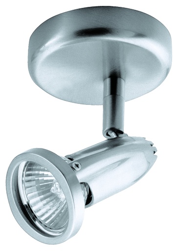 [3TE601] LUMINARIA SOBREPONER CANOPE DIRIGIBLE SATIN PARA GU10 LVC-601/S