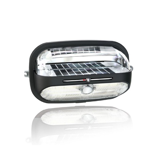[318SOL41] LUMINARIA TORTUGA LED SOLAR 2500lm 4000K IP65 SOLUX TURTLE