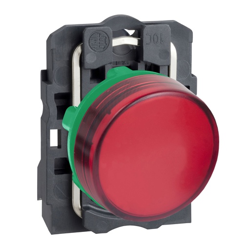 [997AVM] LUZ PILOTO PLATICA COMPLETA, LED, COLOR, ROJO, TENSION 230-240AC