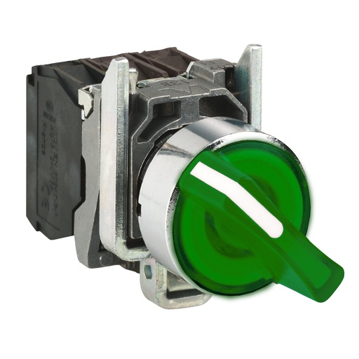 [9971235] LUZ PILOTO XB4BK123G5 48/120VAC 1NA-1NC VERDE