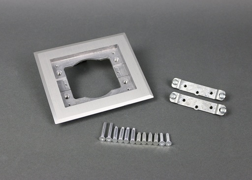 [W01818] MARCO CAJA PISO 880 OMNIBOX 1 GANG ALUMINIO WIREMOLD 818TCAL