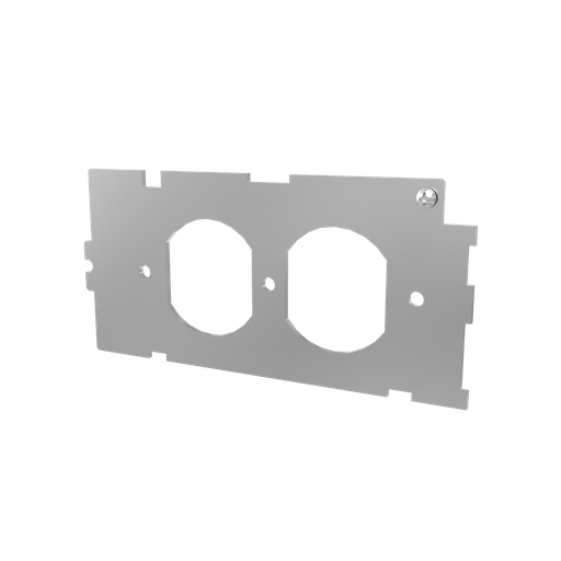 [W01RFBADP] MARCO INTERNO TOMA DOBLE SERIE RFBA WIREMOLD RFBADP