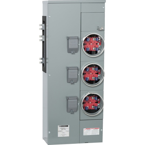 [937113225] MODULO 3 MEDIDORES MONOFASICO 225A 120/240V EZM113225