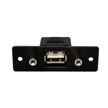 [W014005] MODULO ADAPTADOR USB HEMBRA P/ PLACA AVIP NEGRO WIREMOLD AV4005BK