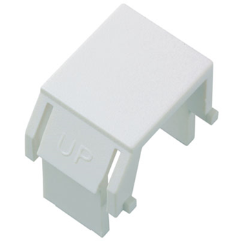 [221L4] MODULO CIEGO KEYSTONE PAQ.4UND BLANCO ADORNE ACBLKW4