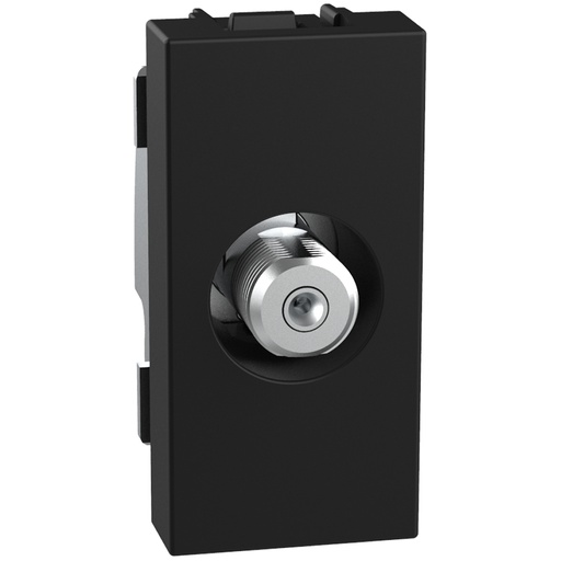 [226JB4202F] MODULO CONECTOR TV COAXIAL NEGRO MATIXGO JB4202F