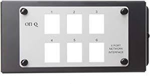 [PNQMDPP] MODULO PATCH PANEL 6 PUERTOS JACK KEYSTONE P/ GABINETE ONQ AC1001