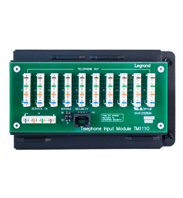 [PNQTM1110] MODULO TELEFONICO PONCHABLE 4X10 SALIDAS P/ GABINETE ONQ TM1110