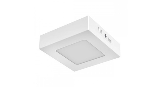 [3TE130P] PANEL LED PARCHE CUADRADO 5" 6W 100-240V 320lm 3000K 6PTLLEDC30MVB