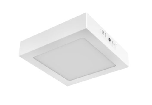 [3TE65M] PANEL LED PARCHE CUADRADO 7" 12W 100-240V 800lm 6500K 12PTLLEDC65MVB