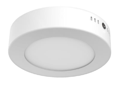 [3TE0026] PANEL LED PARCHE REDONDO 7" 12W 100-240V 800lm 6500K 12PTLLEDR65MVB