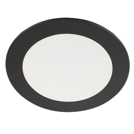 [3994318N] PANEL LED REDONDO 9" 18W 100-240V 1200lm 3000K NEGRO 18YDLED430MV30N