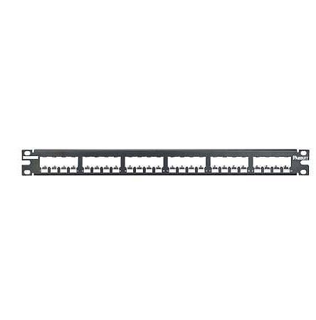[P0424S] PATCH PANEL MODULAR METALICO PANDUIT 24 PUERTOS, CP24BLY