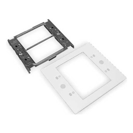 [25747C2] PLACA 2 GANG P/ CANALETA METALICA SERIE 4000 GRIS WIREMOLD G4047C-2