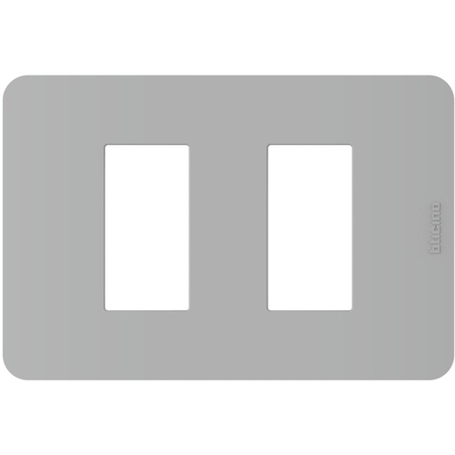 [226JA4803M2JG] PLACA 2 MODULOS GRIS MATIXGO JA4803M2JG