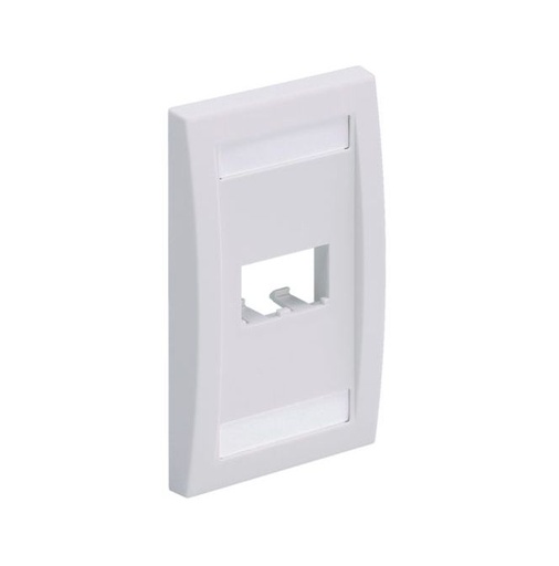 [P04FPE21WY] PLACA 2 MODULOS VERTICAL EJECUTIVA MARFIL PANDUIT CFPE2IWY