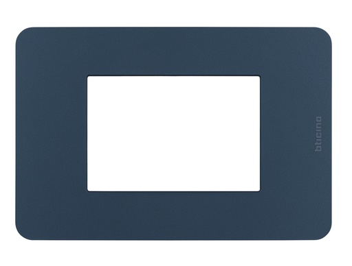 [226JA4803TB] PLACA 3 MODULOS AZUL MATIXGO JA4803TB