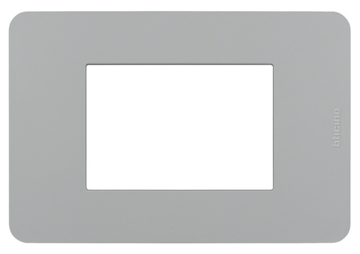 [226JA4803JG] PLACA 3 MODULOS GRIS MATIXGO JA4803JG