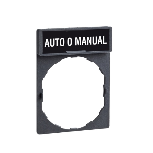 [9962485] PLACA PARA BOTONES GIRATORIOS ZBY2485
