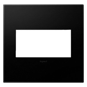 [2212R4] PLACA PLASTICA 2 GANG GRAFITO ADORNE AWP2GGR4