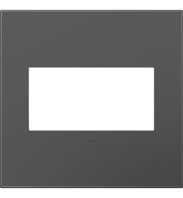 [221MG4] PLACA PLASTICA 2 GANG MAGNESIO ADORNE AWP2GMG4