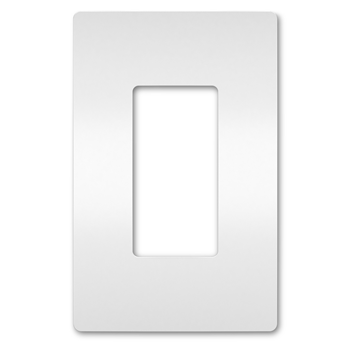 [D04P26W] PLACA PLASTICA PRESION 1 GANG DECORA BLANCO RADIANT RWP26W