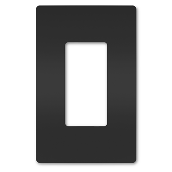 [D0426BK] PLACA PLASTICA PRESION 1 GANG NEGRO RADIANT RWP26BK