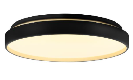 [O171810] PLAFON LED SMART 32W 100-240V 2650lm RGB + 2700K-6500K NEGRO