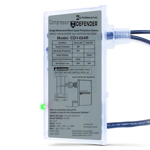 [ITMCD1024R] PROTECTOR INTERMATIC CD1-024R P/COMPRESORES D/AIRE ACOND.120/208-240V