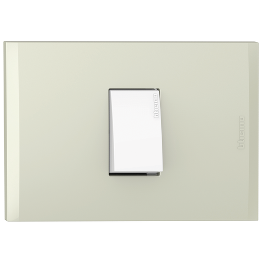[2132102CH] PULSADOR TIMBRE 1P 10A 125V CHAMPAGNE NOBILE AF2102EBCH