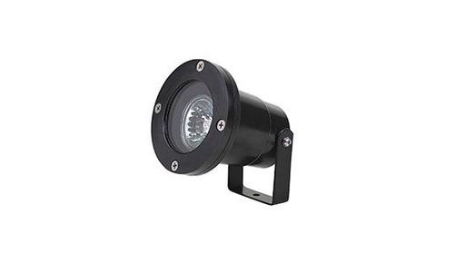 [3TE505N] REFLECTOR JARDIN NEGRO (SUMERGIBLE) PARA MR16 12V O 120V IP67 H-505/N