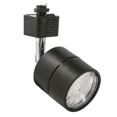 [3TE367] REFLECTOR P/RIEL NEGRO P/GU10 YSN-367L/N
