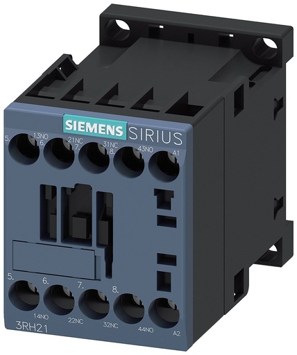 [5171AFF00] RELE CONTAC AUXILIAR 2NA+2NC 120 VAC S00 10AMPS 3RH21221AF00