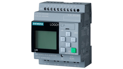 [513FB080B] RELE LOGO 115V/230V 8E/4S DIGITALES ETHERNET SIEMENS 6ED10521FB080BA2