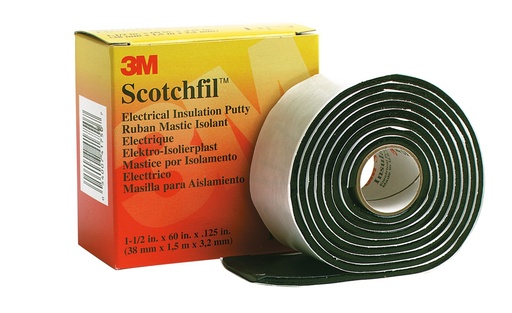 [B171] TAPE MASILLA SCOTCHTFIL 38MM X 1.5METROS // 600VAC