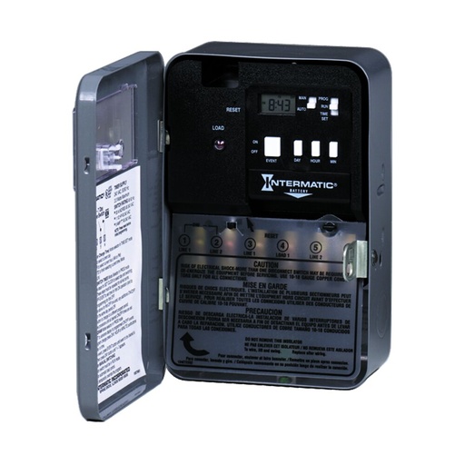 [ITMEH10] TEMPORIZADOR ELECTRONICO 1 CIRCUITO 30A 125V NEMA1 EH10 INTERMATIC