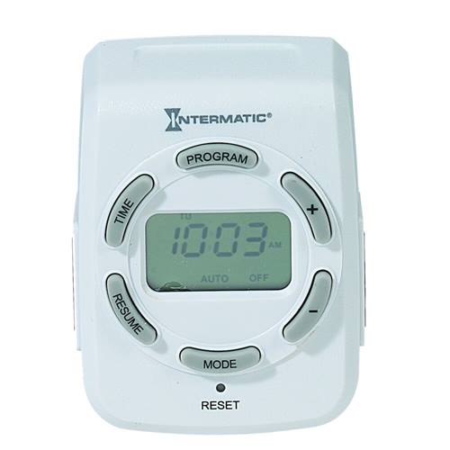[ITMDT122K] TEMPORIZADOR ELECTRONICO ENCHUFABLE 2P 3H 15A 125V DT122K INTERMATIC