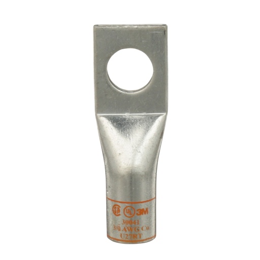 [B0730041] TERMINAL 3M 30041 UN OJO 1/2" CAL 3/0 AWG BARRIL CORTO