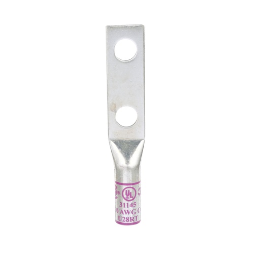 [B0731137] TERMINAL 3M 31137 DOBLE OJO 1/2 CAL 2/0 AWG BARRIL LARGO