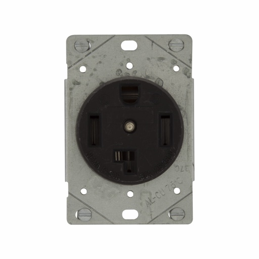 [4501257SP] TOMA EMPOTRAR ENTRADA RECTA 3P 4H 30A 125/250V NEMA 14-30R AH1257BK-F