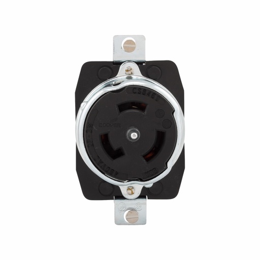 [450CS8469] TOMA EMPOTRAR MEDIA VUELTA 2P 3H 50A 480V NO NEMA CS8469