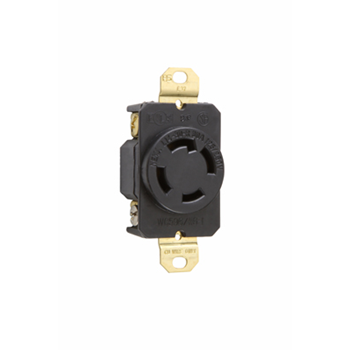 [D071430R] TOMA EMPOTRAR MEDIA VUELTA 3P4H 30A 125/240V NEMA L14-30R P&S L1430R