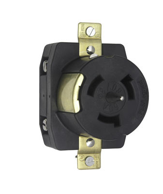 [D028169] TOMA EMPOTRAR MEDIA VUELTA 3P 4H 50A 480V NO NEMA P&S CS8169