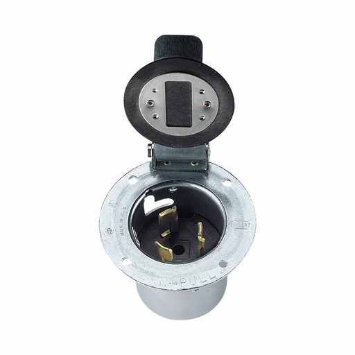 [450CS6376] TOMA TABLERO FLANGED MEDIA VUELTA 3P 4H 50A 125/250V NO NEMA CS6376