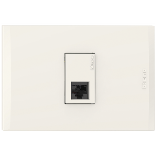 [2132082CH] TOMA TELEFONO RJ11 4 HILOS CHAMPAGNE NOBILE AF2082EBCH