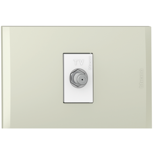 [2132152CH] TOMA TV TIPO F COAXIAL CHAMPAGNE NOBILE AF2152E1BCH