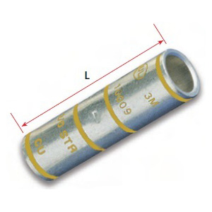 [B064] UNION 3M 10002 ENTALLAR CU CAL 4 AWG BARRIL CORTO