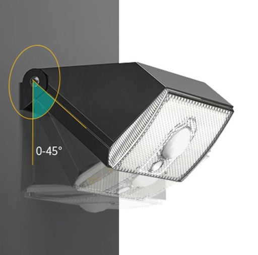 [318SOL29] WALLPACK LED SOLAR 1000lm 4000K IP65 IK10 SOLUX WALLPACK